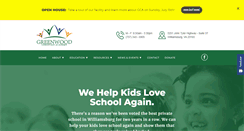 Desktop Screenshot of greenwoodchristianacademy.com